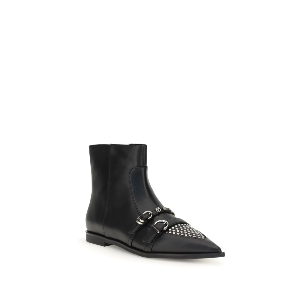 PINKO Studded Ankle Boots PINKO