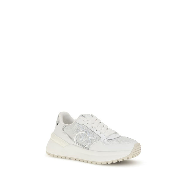 PINKO Logo and mirrored detail Sneakers PINKO