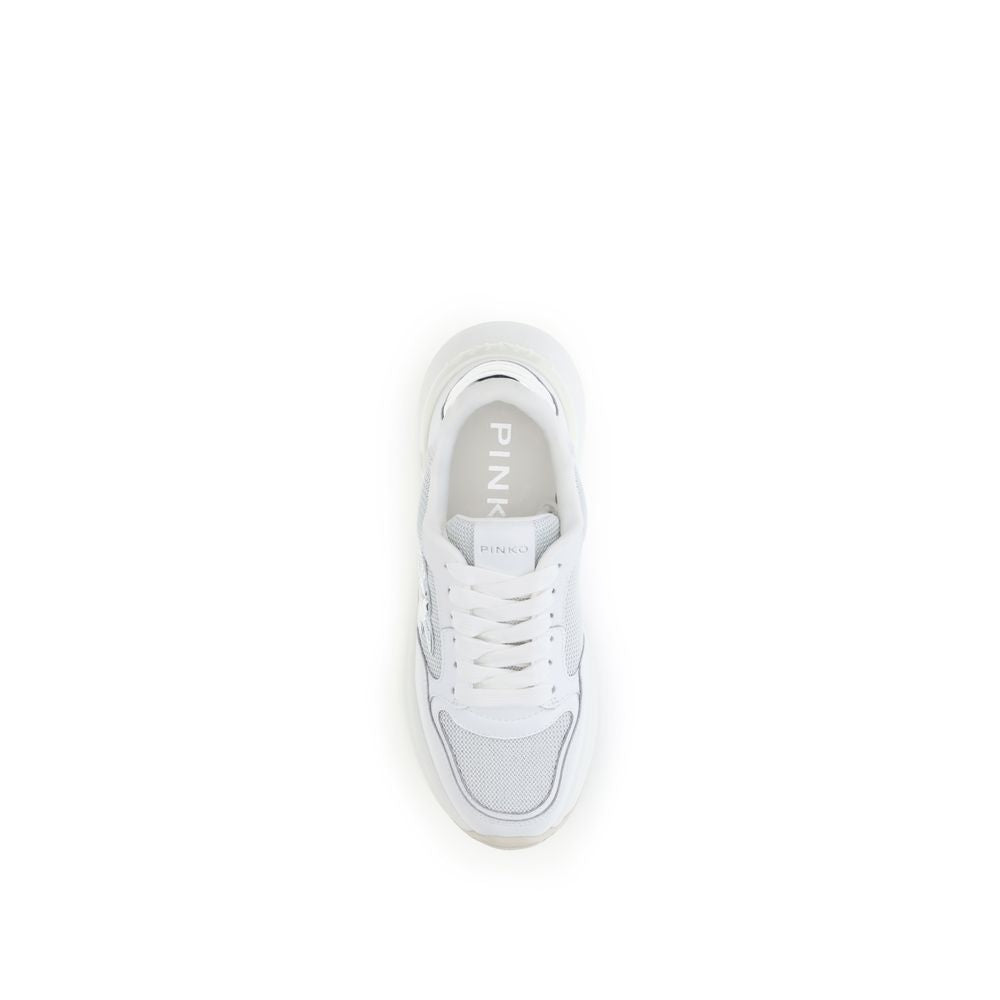 PINKO Logo and mirrored detail Sneakers PINKO