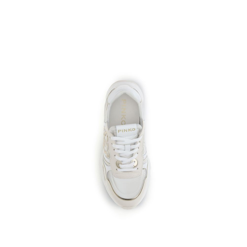 PINKO Suede Zoe Sneakers with logo PINKO