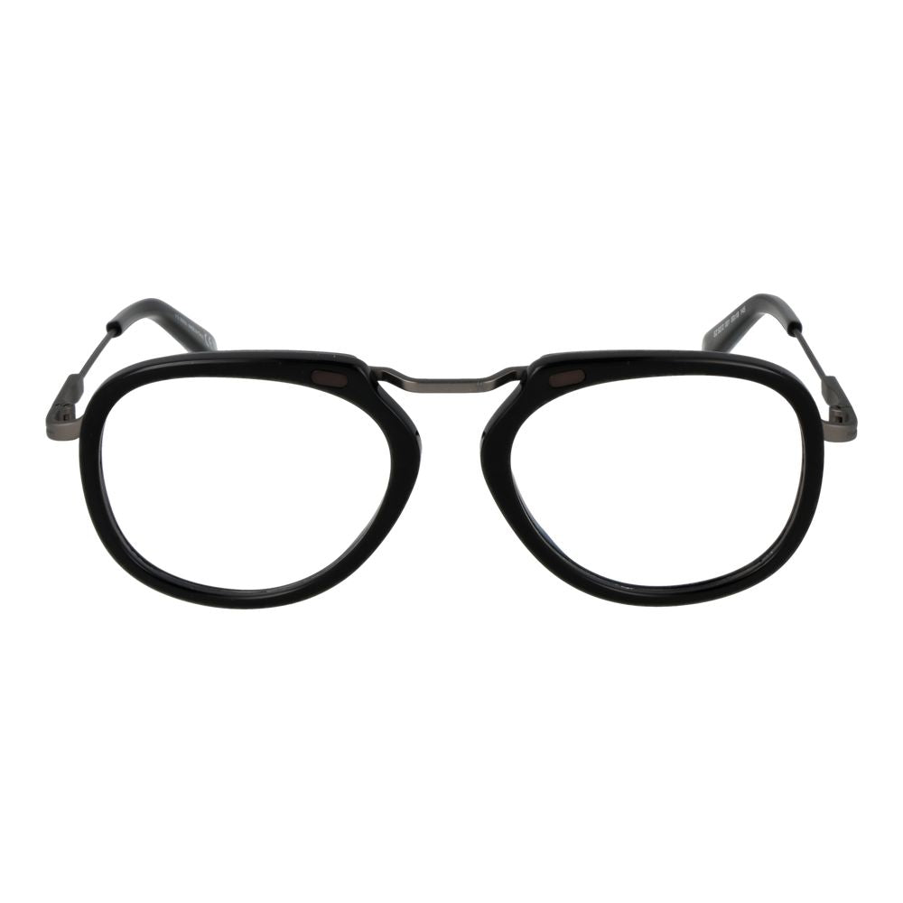 Ermenegildo Zegna Black Men Glasses Frame Ermenegildo Zegna