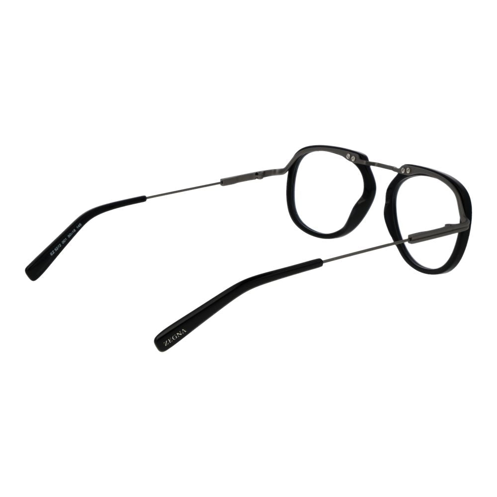 Ermenegildo Zegna Black Men Glasses Frame Ermenegildo Zegna