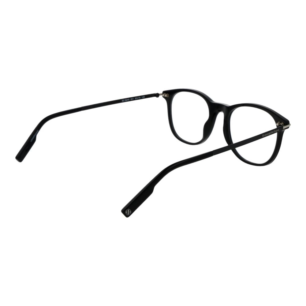 Ermenegildo Zegna Black Men Glasses Frame Ermenegildo Zegna