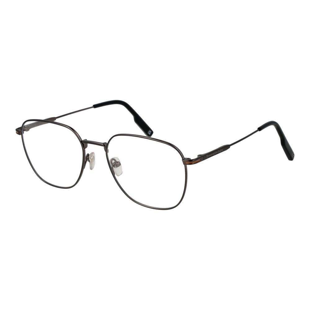 Ermenegildo Zegna Gray Men Glasses Frame Ermenegildo Zegna