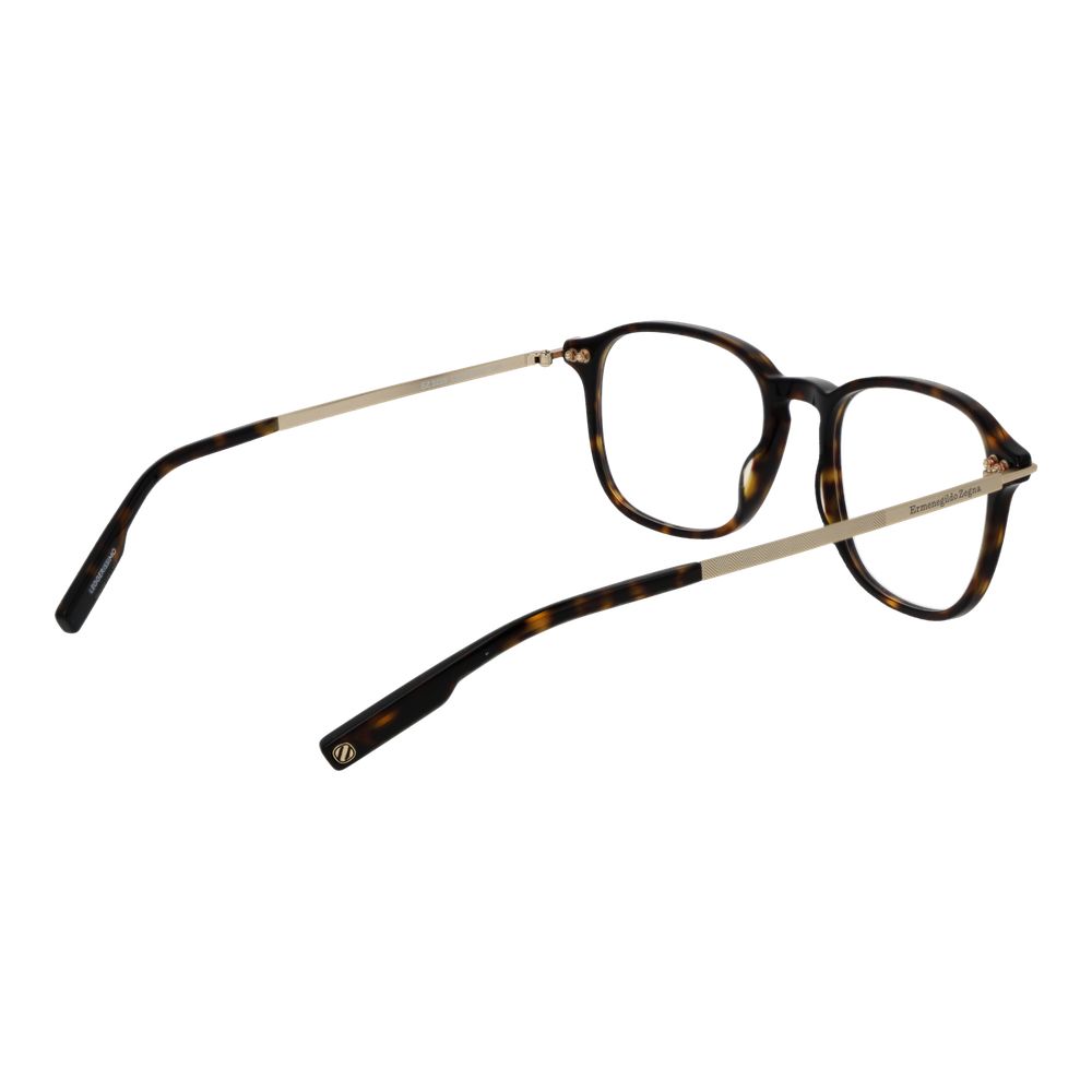 Ermenegildo Zegna Brown Men Glasses Frame Ermenegildo Zegna