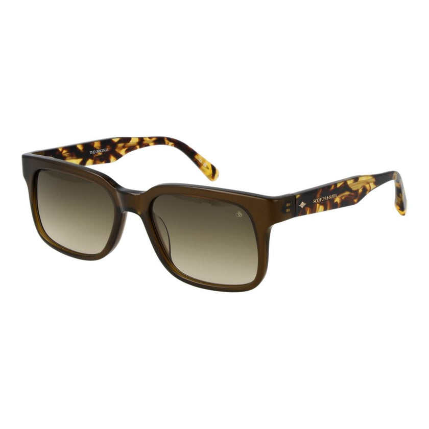 Scotch & Soda Brown Metal Sunglasses Scotch & Soda