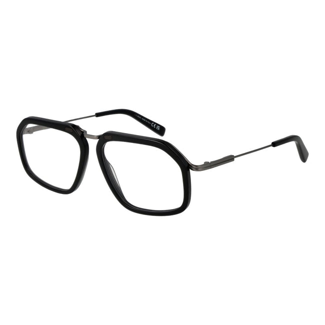 Ermenegildo Zegna Black Men Glasses Frame Ermenegildo Zegna