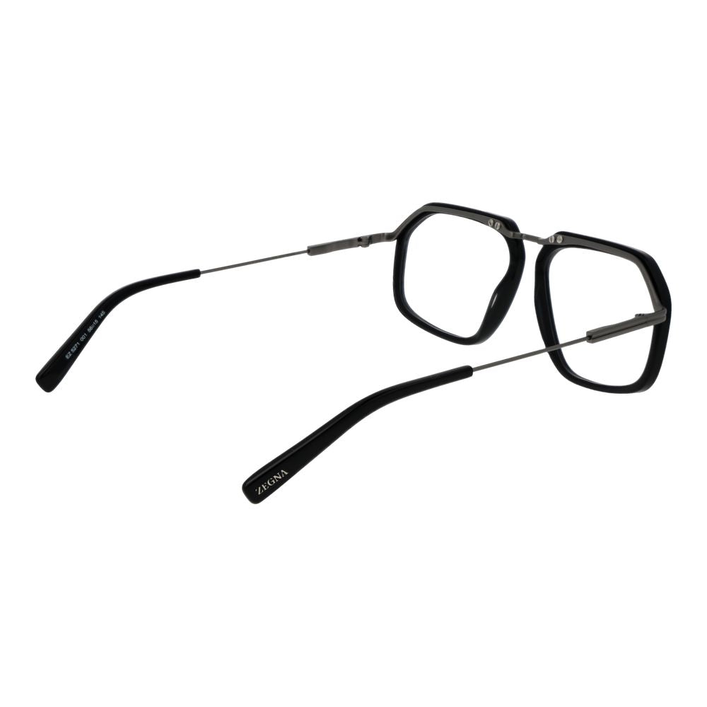 Ermenegildo Zegna Black Men Glasses Frame Ermenegildo Zegna
