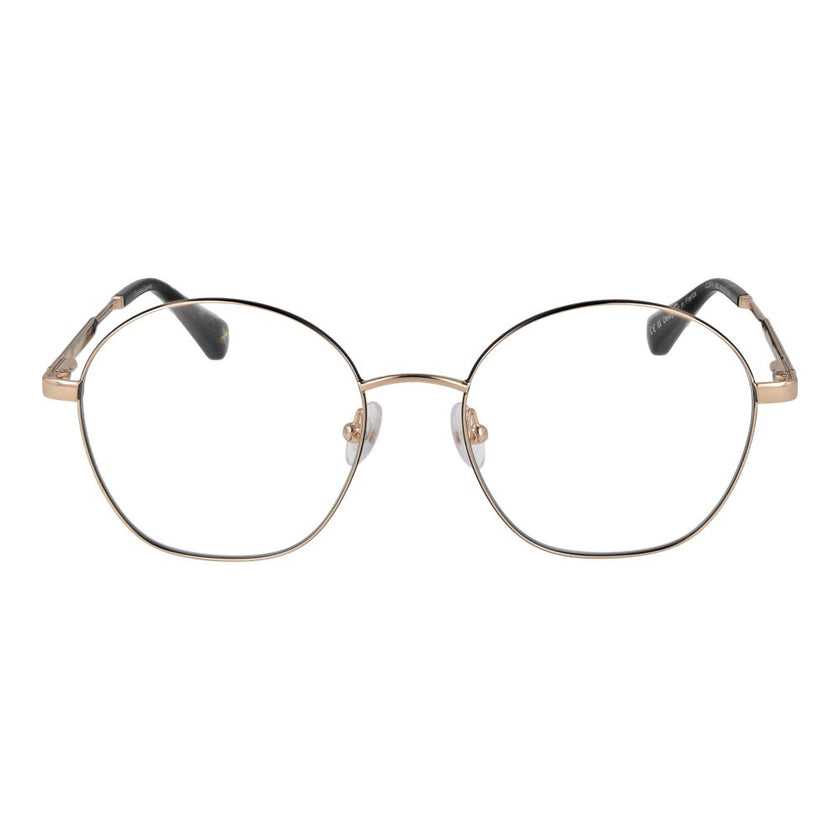 Christian Lacroix Beige Stainless Steel Glasses (Frames) Christian Lacroix