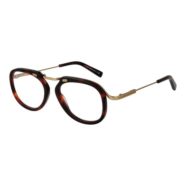 Ermenegildo Zegna Red Men Glasses Frame Ermenegildo Zegna