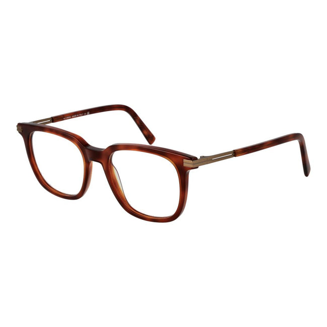 Ermenegildo Zegna Brown Unisex Glasses Frame Ermenegildo Zegna