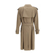 Burberry Long cotton gabardine Trench Coat Burberry