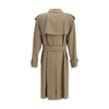 Burberry Long cotton gabardine Trench Coat Burberry