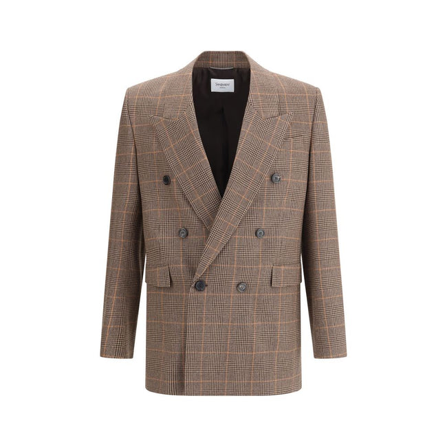 Saint Laurent Prince de Galles wool Blazer Saint Laurent