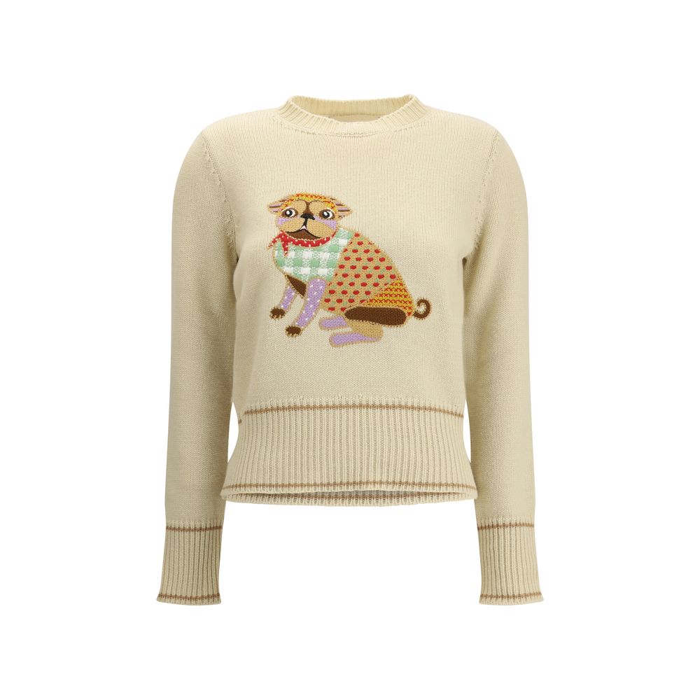 Valentino Le Chien de la Maison embroidered Sweater Valentino