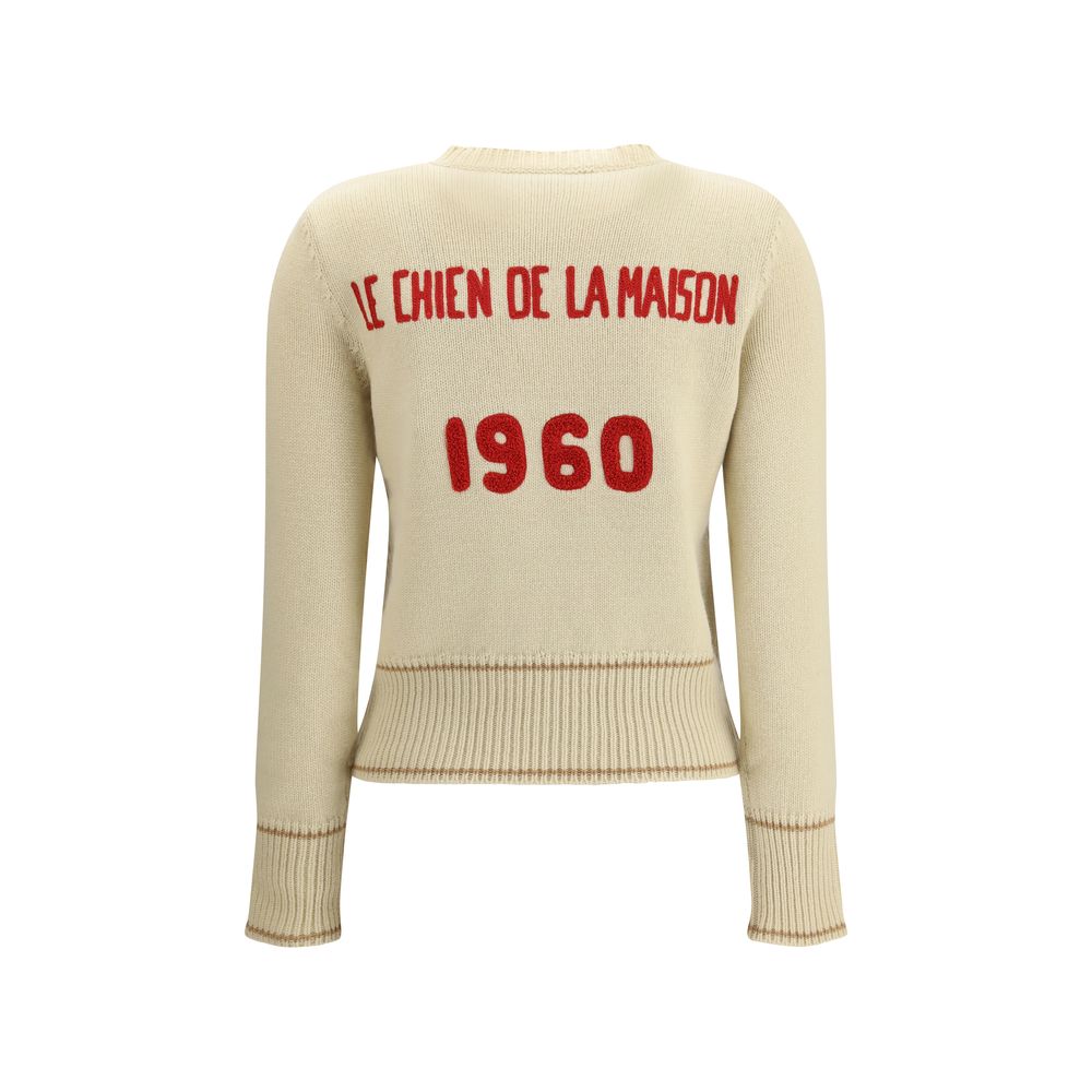 Valentino Le Chien de la Maison embroidered Sweater Valentino
