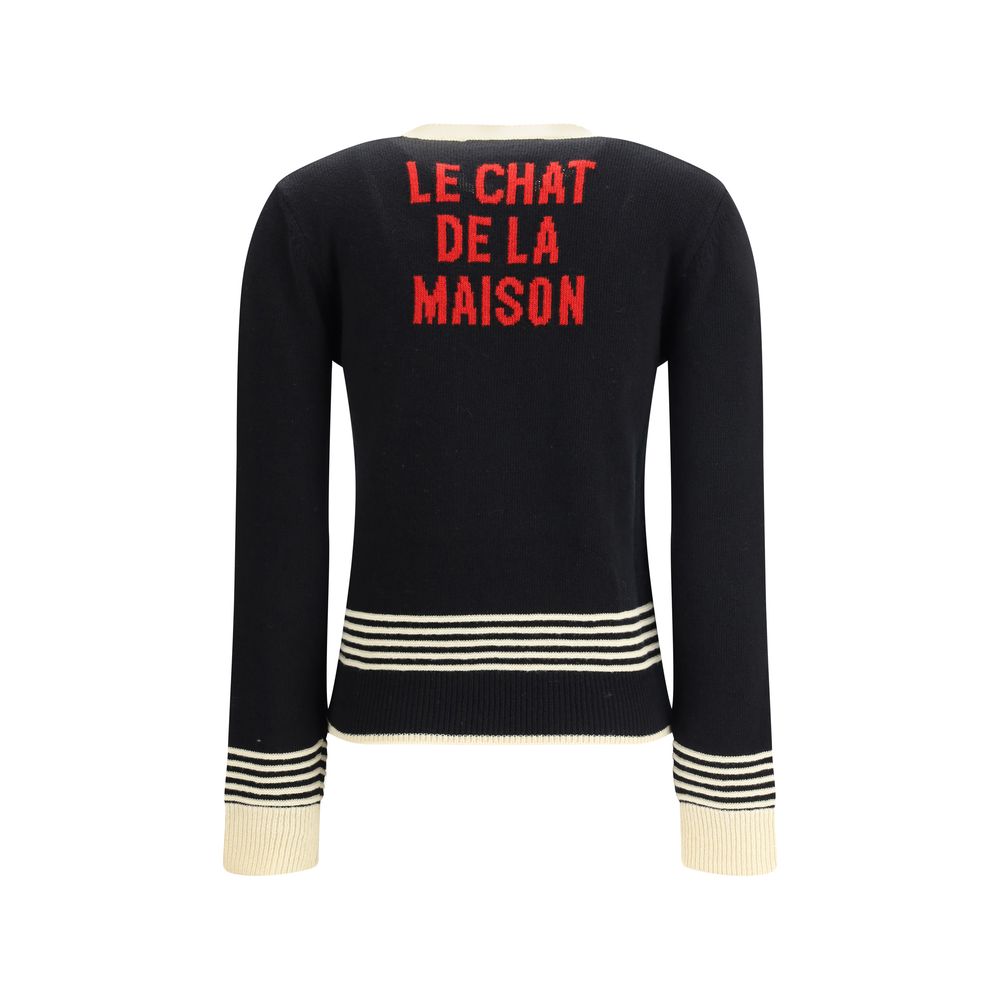 Valentino Le Chat De La Maison Sweater Valentino