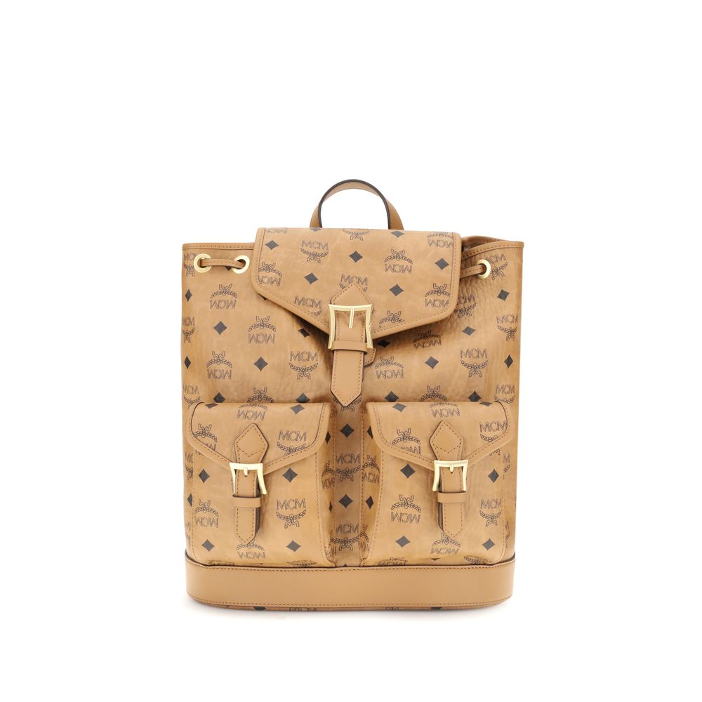 MCM Printed canvas Backpack MCM