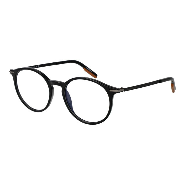 Ermenegildo Zegna Black Unisex Glasses Frame Ermenegildo Zegna