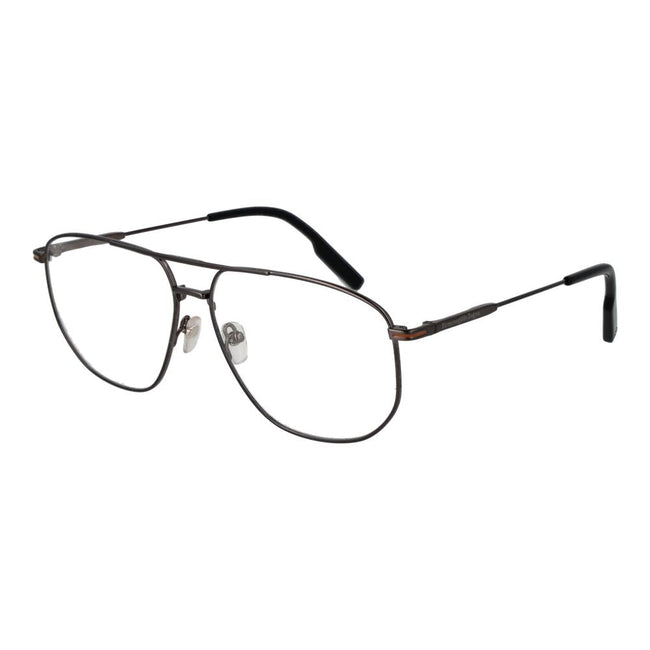 Ermenegildo Zegna Gray Men Glasses Frame Ermenegildo Zegna
