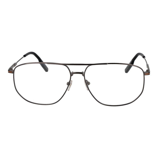 Ermenegildo Zegna Gray Men Glasses Frame Ermenegildo Zegna