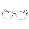 Ermenegildo Zegna Gray Men Glasses Frame Ermenegildo Zegna