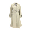 Burberry Ellingham fit-and-flare long gabardine Trench Coat Burberry