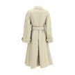 Burberry Ellingham fit-and-flare long gabardine Trench Coat Burberry