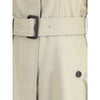Burberry Ellingham fit-and-flare long gabardine Trench Coat Burberry