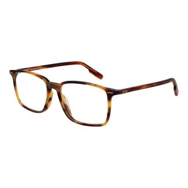 Ermenegildo Zegna Brown Unisex Glasses Frame Ermenegildo Zegna