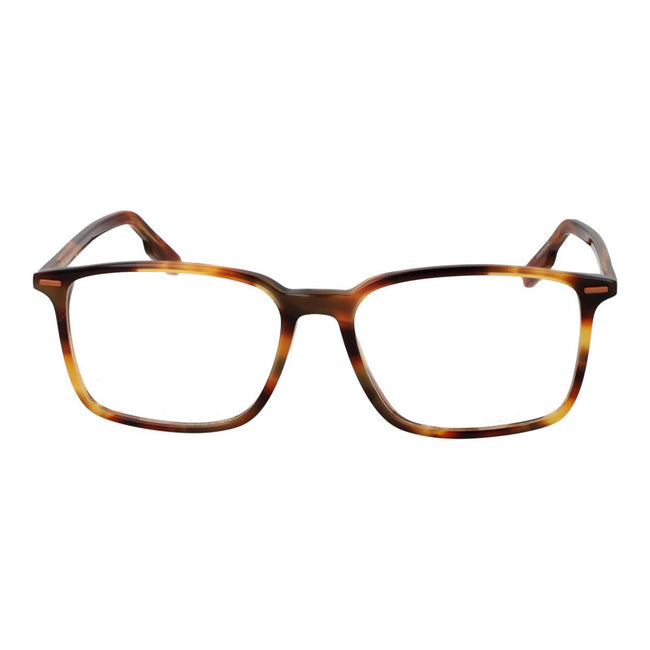 Ermenegildo Zegna Brown Unisex Glasses Frame Ermenegildo Zegna