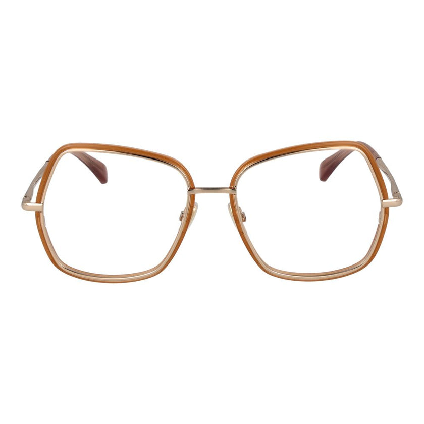 Max Mara Gold Metal Glasses (Frames) Max Mara