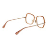 Max Mara Gold Women Glasses Frame Max Mara