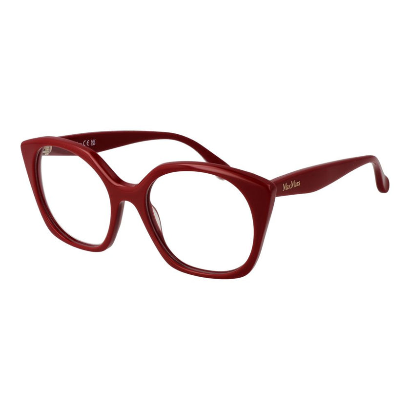 Max Mara Red Plastic Glasses (Frames) Max Mara
