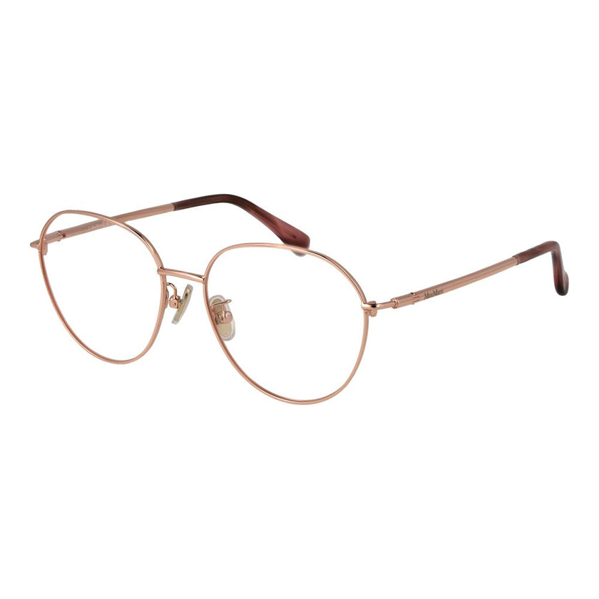 Max Mara Rose Gold Metal Glasses (Frames) Max Mara