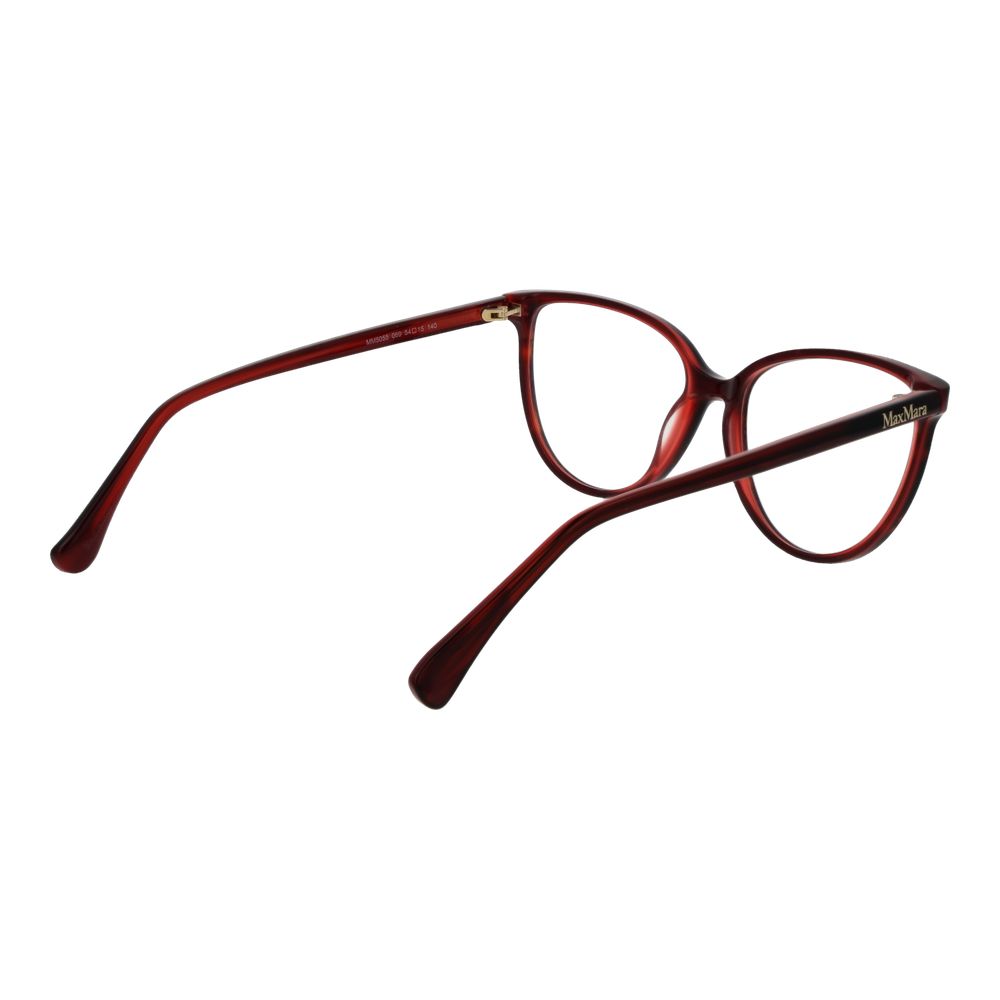 Max Mara Burgundy Women Glasses Frame Max Mara