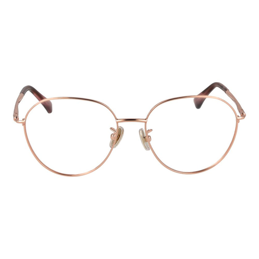 Max Mara Rose Gold Metal Glasses (Frames) Max Mara