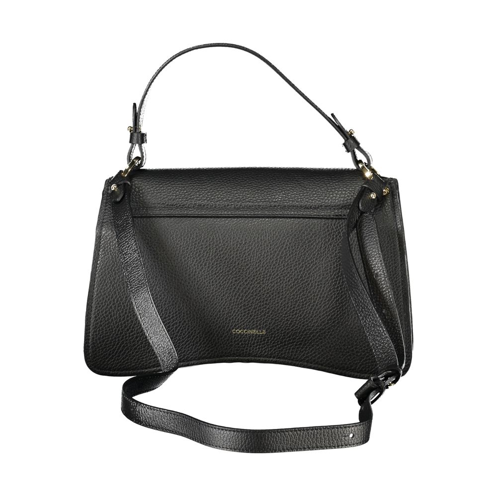 Coccinelle Black Leather Handbag Coccinelle