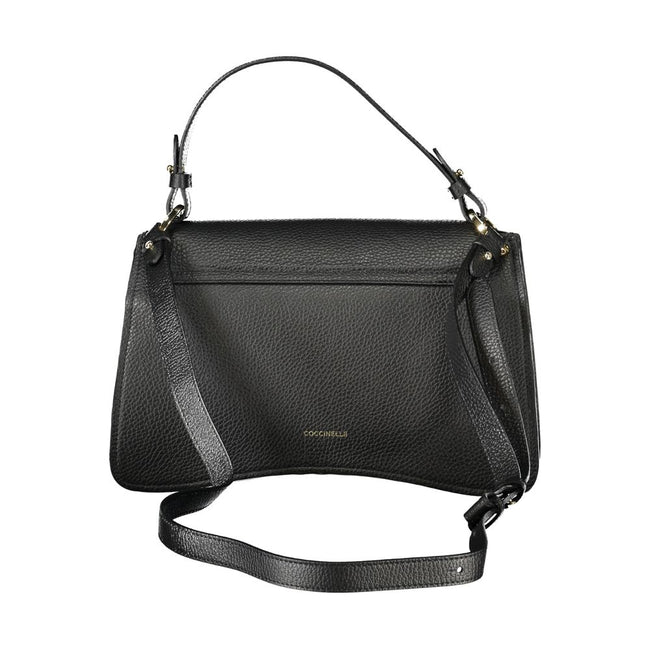 Coccinelle Black Leather Handbag Coccinelle