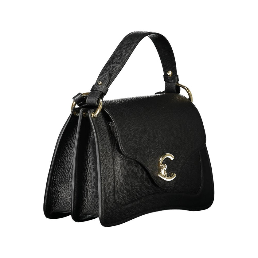 Coccinelle Nero Leather Women Handbag Coccinelle
