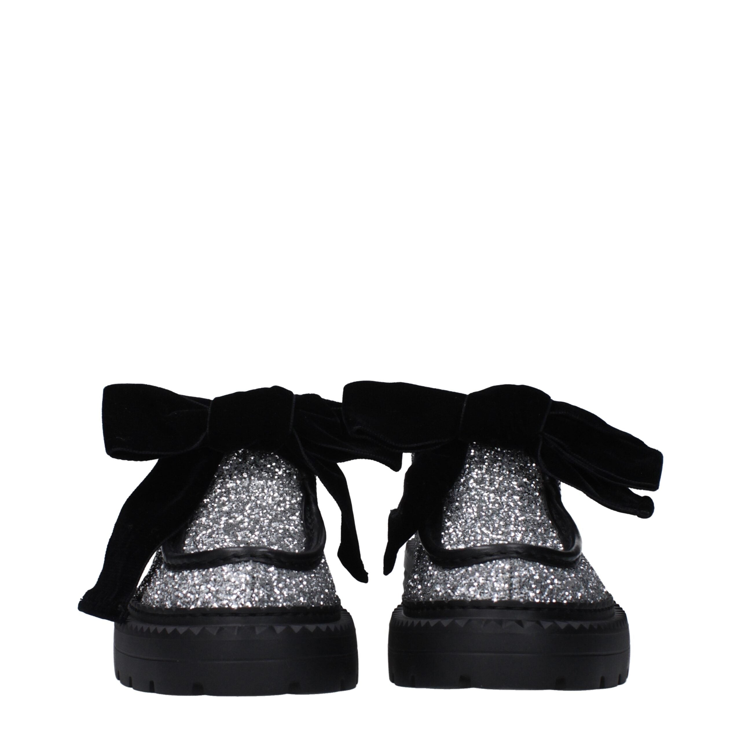 Jimmy Choo Gray Plastic Slip-On Loafers Jimmy Choo
