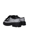 Jimmy Choo Gray Plastic Slip-On Loafers Jimmy Choo