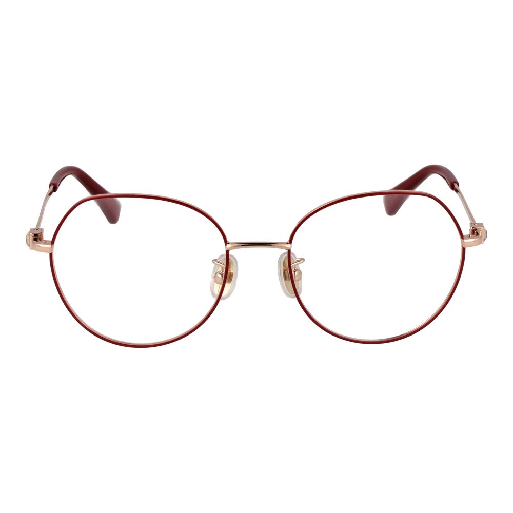Max Mara Red Women Glasses Frame Max Mara