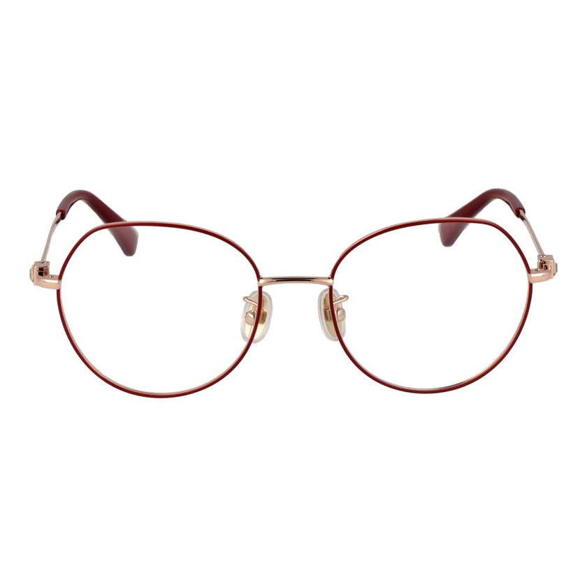 Max Mara Red Metal Glasses (Frames) Max Mara