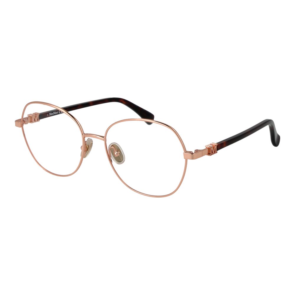 Max Mara Rose Gold Women Glasses Frame Max Mara