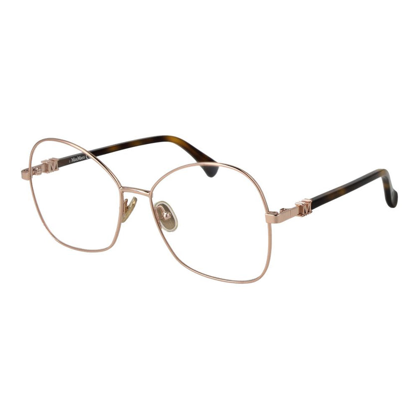 Max Mara Rose Gold Metal Glasses (Frames) Max Mara