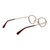 Max Mara Red Women Glasses Frame Max Mara