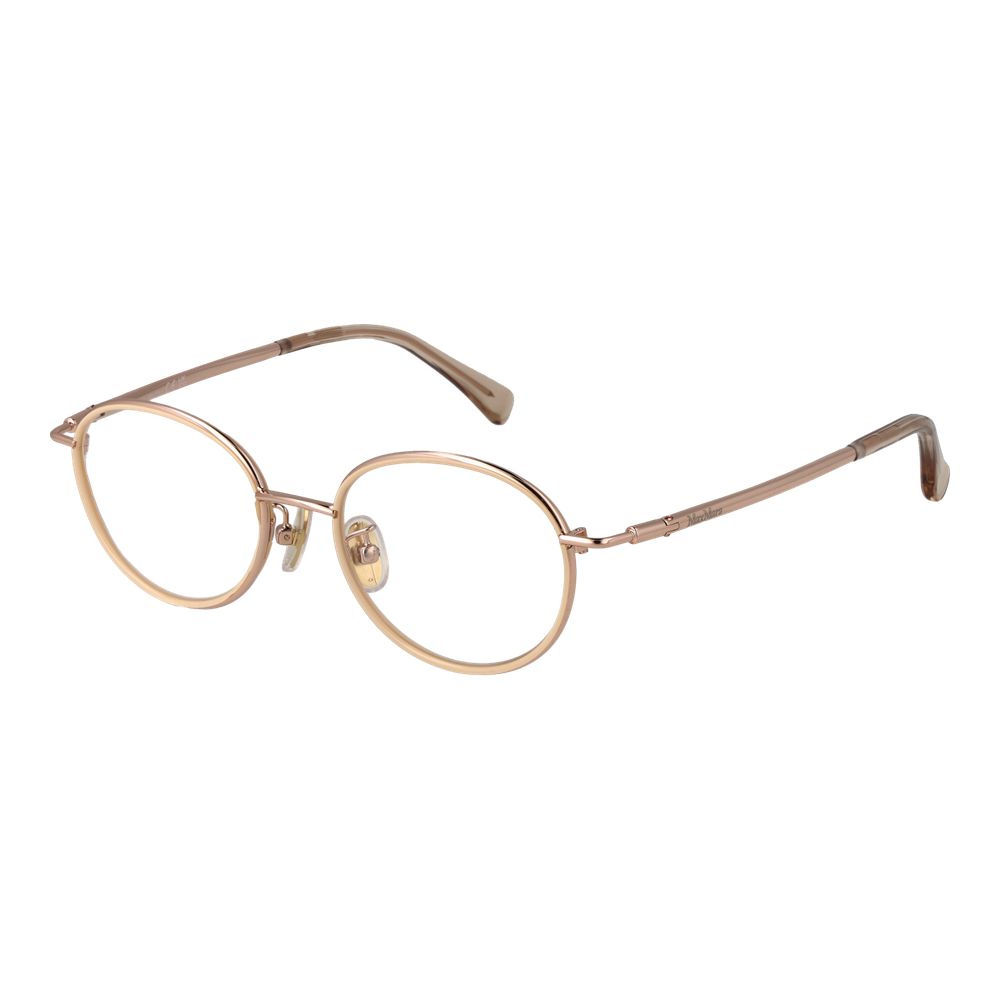 Max Mara Rose Gold Women Glasses Frame Max Mara