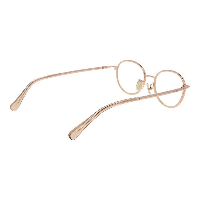 Max Mara Rose Gold Metal Glasses (Frames) Max Mara
