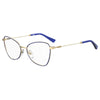 Moschino Blue Metal Frames Moschino